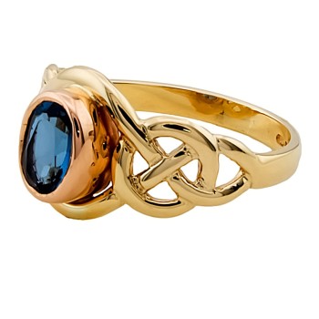 9ct 2-tone Gold Clogau Ring size K